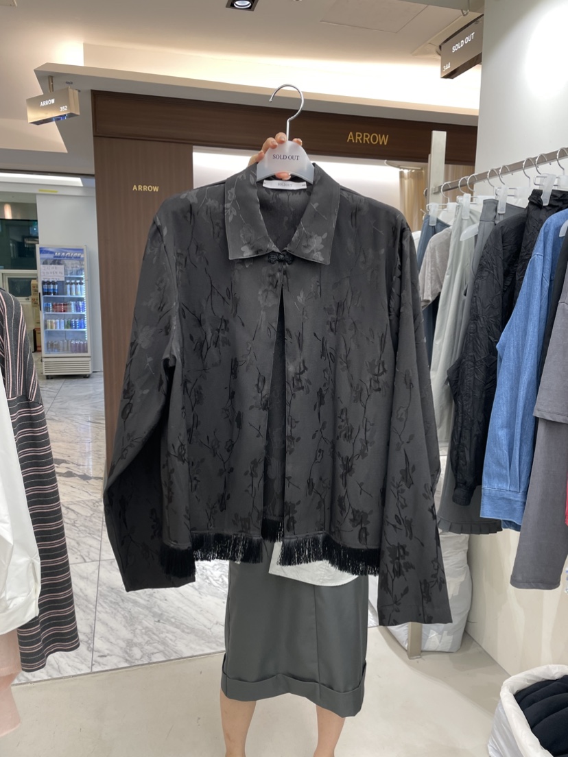 SOLD OUT東大門代購女裝新品真品推薦時尚休閑襯衫蕾絲衫SOLD OUT襯衫/蕾絲衫圖色2