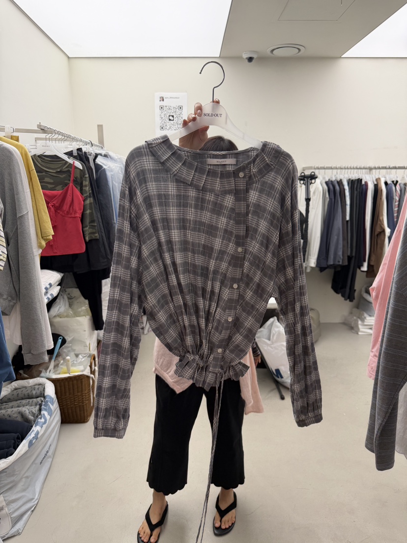 SOLD OUT東大門代購女士新品真品熱賣休閑人氣襯衫蕾絲衫SOLD OUT襯衫/蕾絲衫圖色3