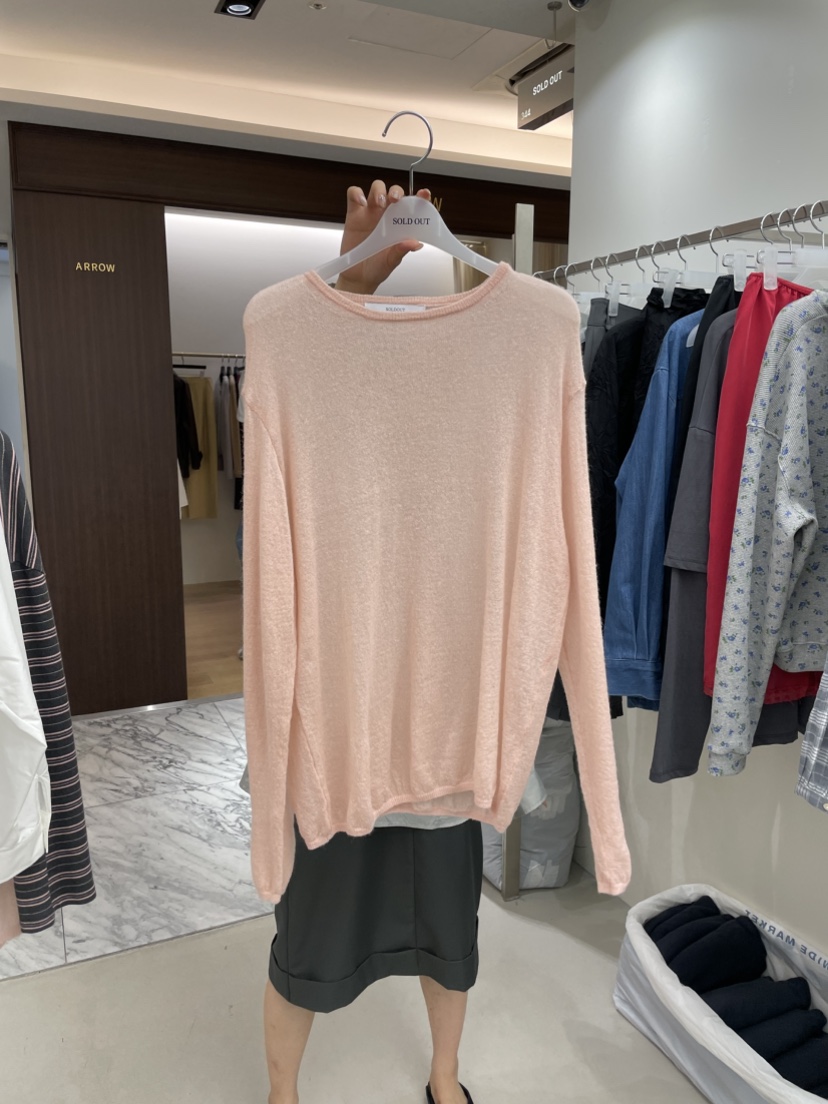SOLD OUT東大門實拍女士新款休閑時尚熱賣推薦針織衫馬海毛SOLD OUT針織衫圖色1