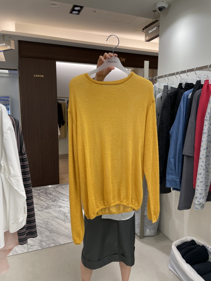 SOLD OUT東大門實拍女士新款休閑時尚熱賣推薦針織衫馬海毛SOLD OUT針織衫圖色3