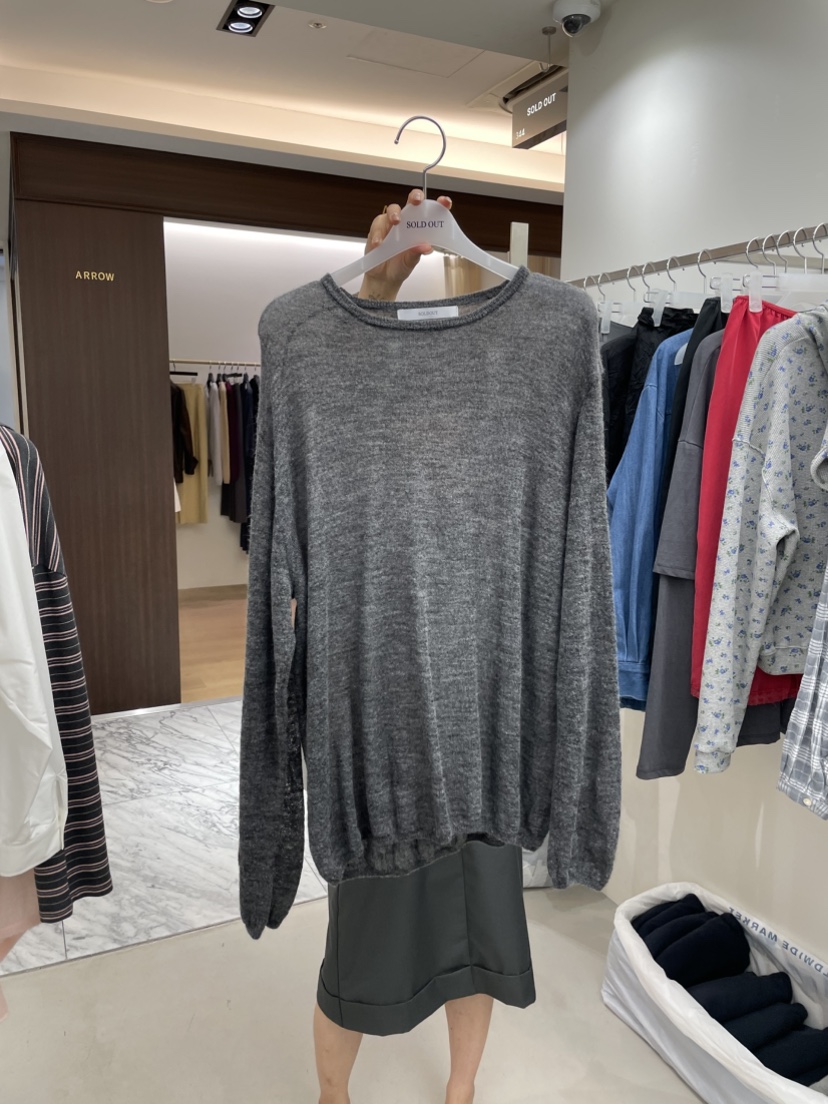 SOLD OUT東大門實拍女士新款休閑時尚熱賣推薦針織衫馬海毛SOLD OUT針織衫圖色5墨