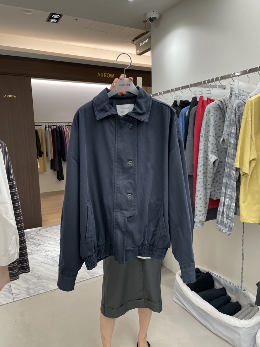 SOLD OUT東大門直郵女士新款時尚熱賣真品休閑推薦夾克高領SOLD OUT夾克圖色2
