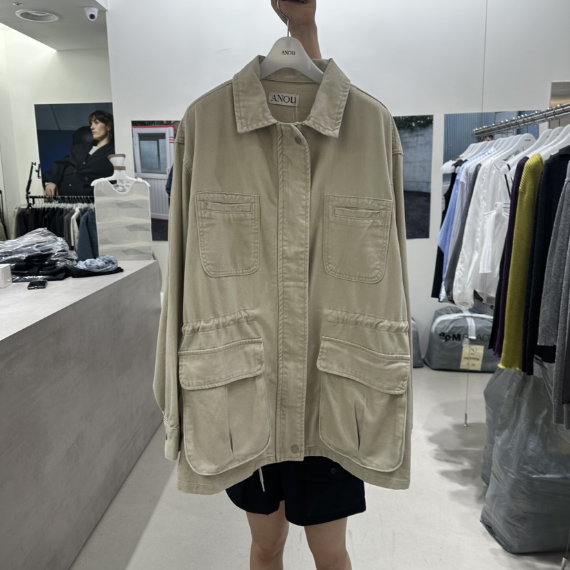 ANOU東大門代購女裝新品人氣職業推薦休閑時尚真品熱賣夾克ANOU夾克圖色1