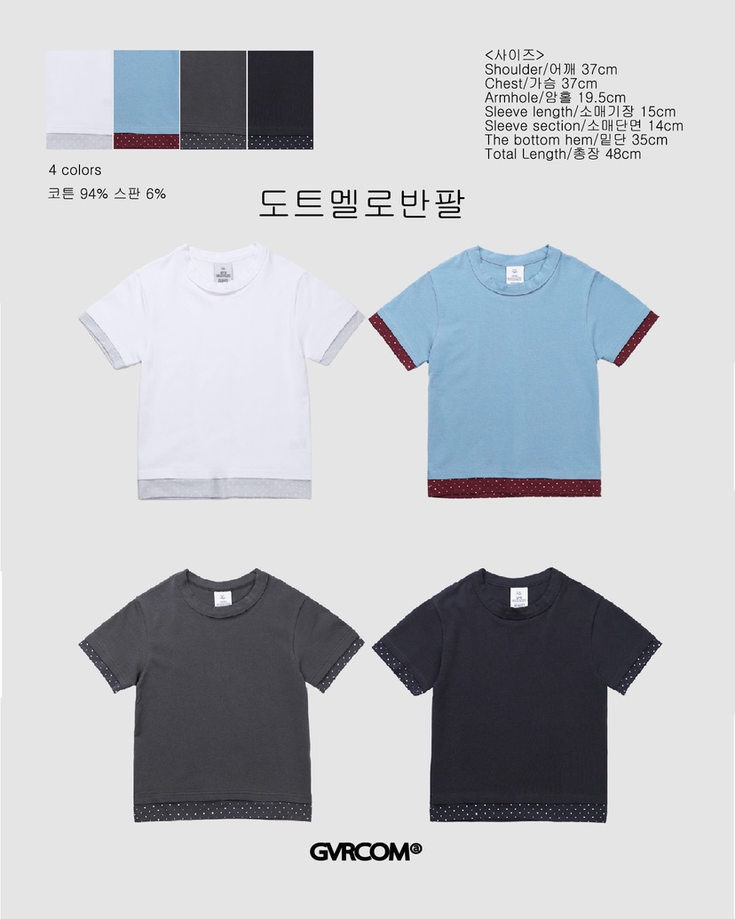 GVR COMPANY/RAWOO東大門實拍女裝新品真品休閑推薦T恤GVR COMPANY/RAWOOT恤