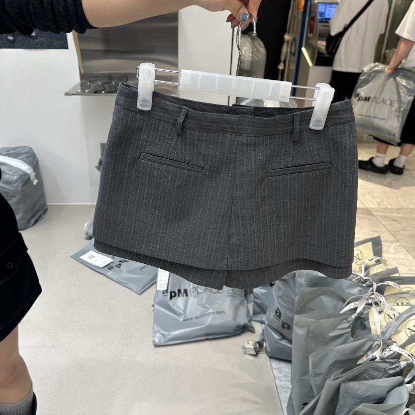 ANOU東大門實拍女士新品推薦熱賣休閑人氣時尚真品短裙ANOU短裙