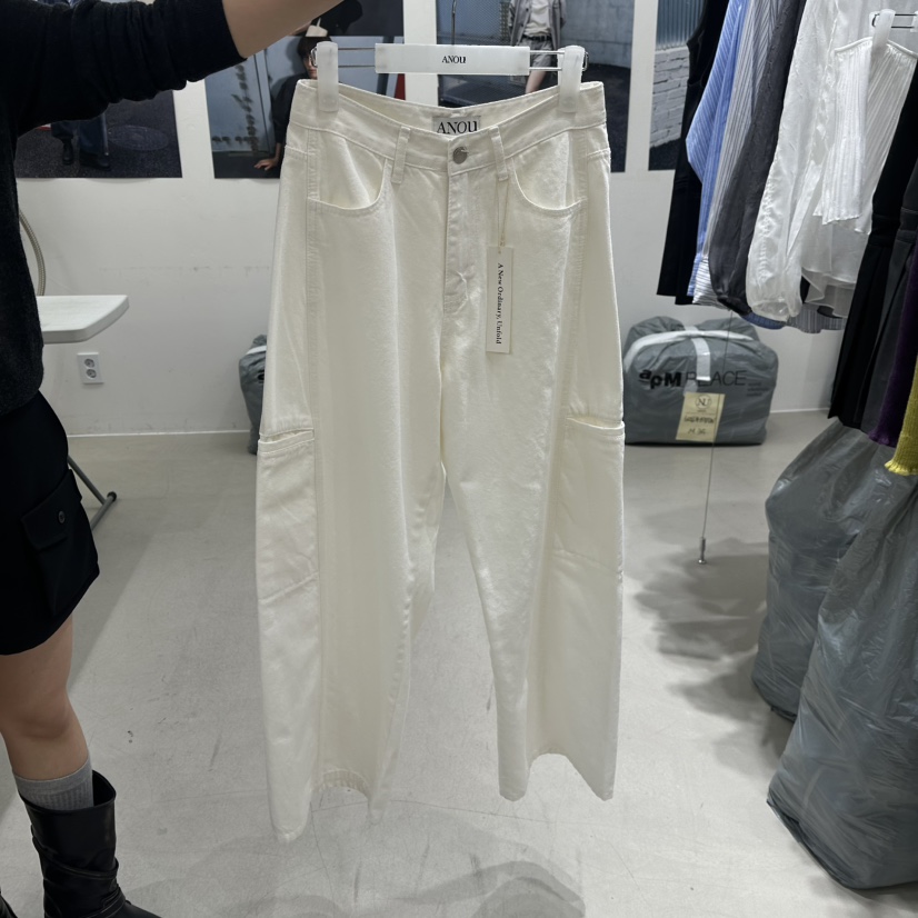 ANOU韓國代購女裝新款休閑真品人氣熱賣推薦時尚休閑褲ANOU休閑褲圖色1