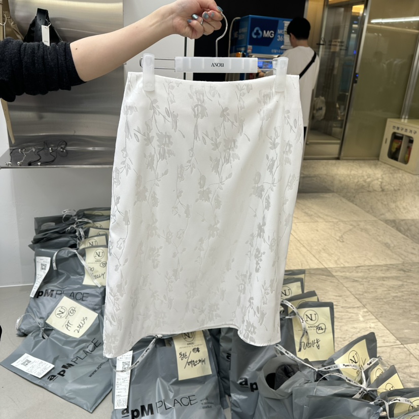ANOU東大門代購女士新品時尚推薦人氣真品熱賣休閑長裙ANOU長裙圖色2