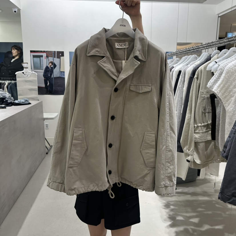 ANOU韓國直郵女裝新品推薦時尚真品熱賣人氣休閑夾克ANOU夾克圖色1