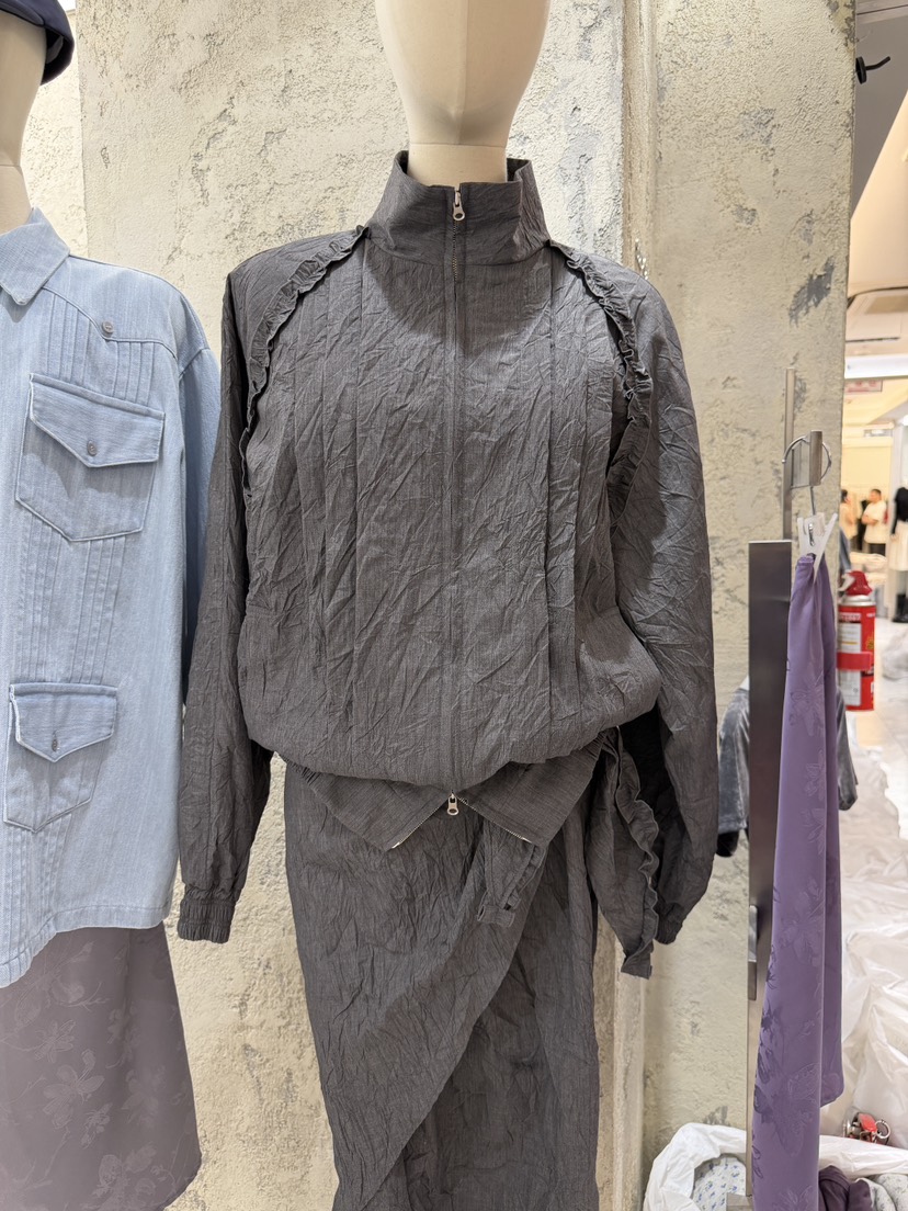 SOLD OUT韓國代購女裝新款休閑人氣熱賣時尚推薦真品夾克SOLD OUT夾克圖色1