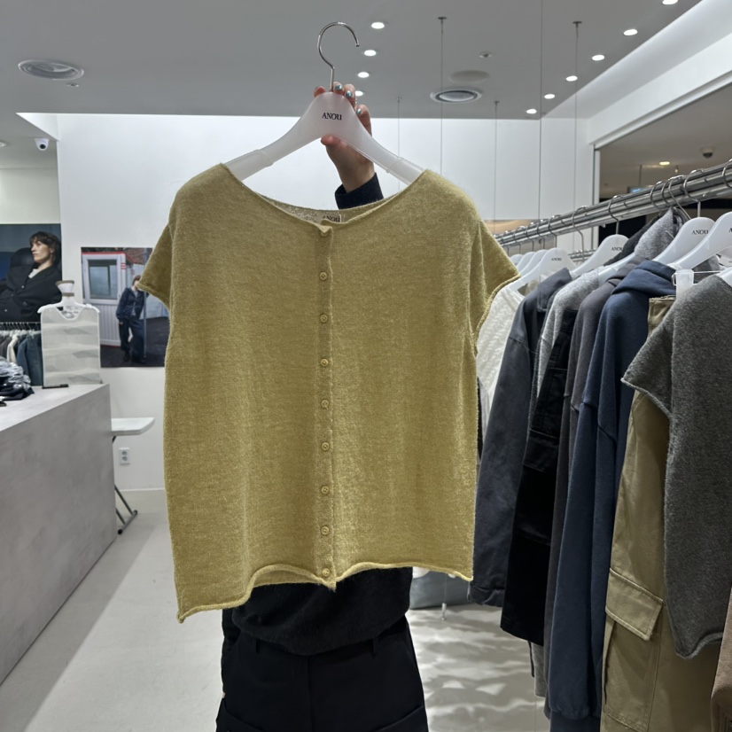 ANOU東大門實拍女裝新款推薦時尚熱賣休閑真品人氣針織衫ANOU針織衫圖色2