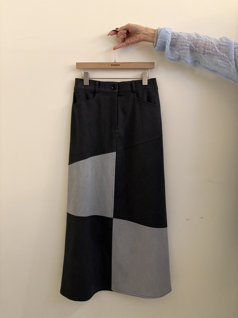 BALANCE韓國代購女裝新款休閑人氣推薦真品職業熱賣時尚長裙BALANCE長裙圖色2