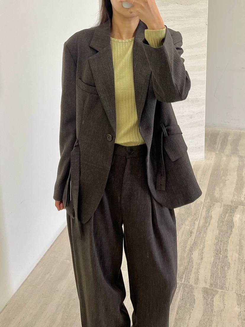 URBANE cloth東大門代購女士新品熱賣真品西裝西服含腰帶URBANE cloth西裝/西服