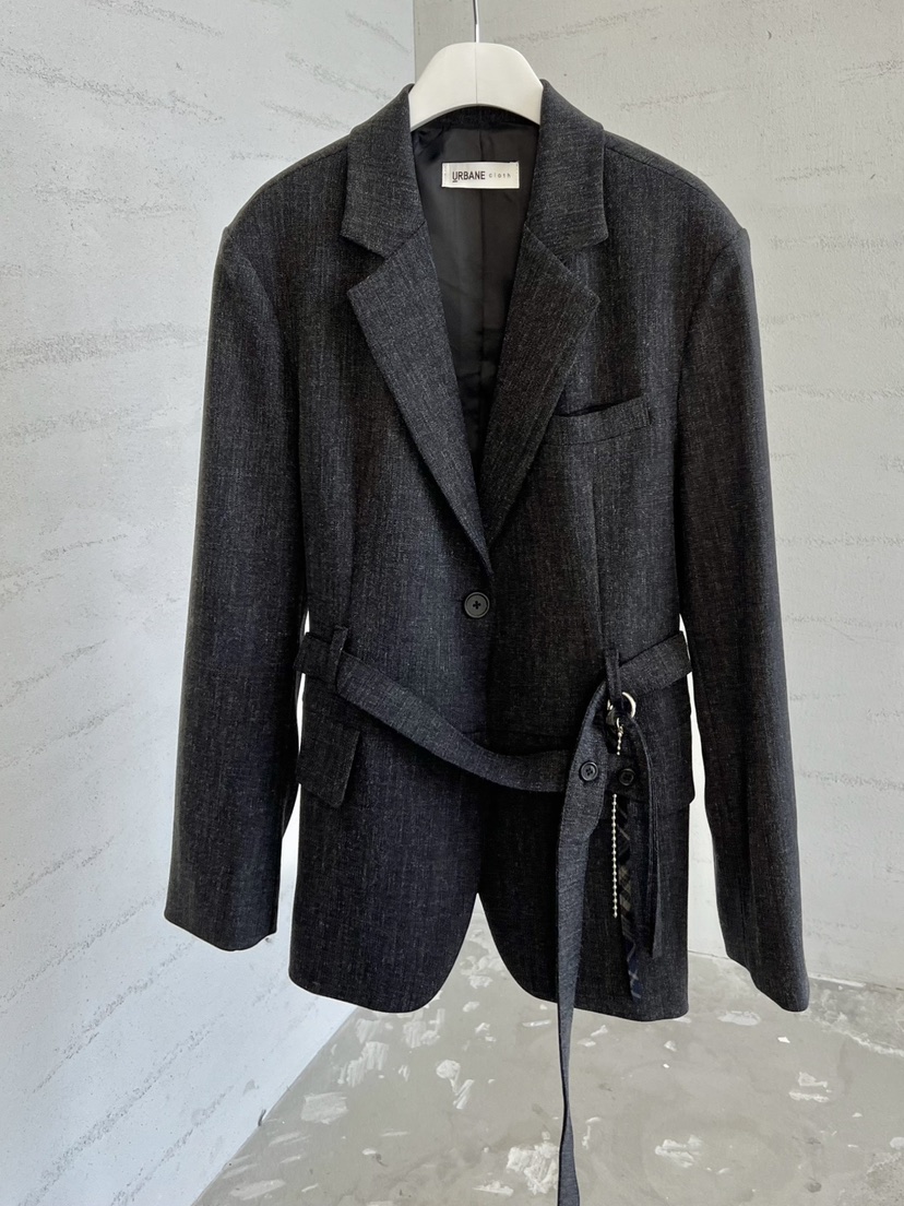URBANE cloth東大門代購女士新品熱賣真品西裝西服含腰帶URBANE cloth西裝/西服圖色2