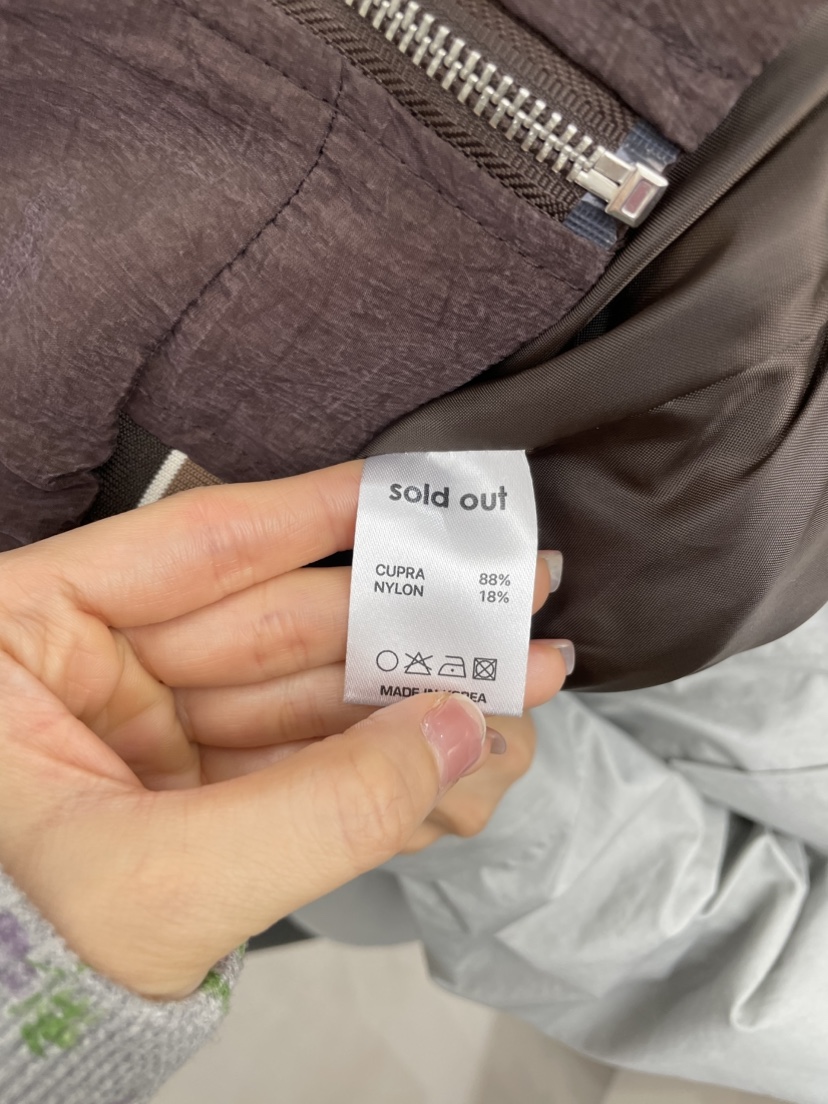 SOLD OUT東大門實拍女裝新品人氣休閑時尚熱賣推薦真品夾克SOLD OUT夾克