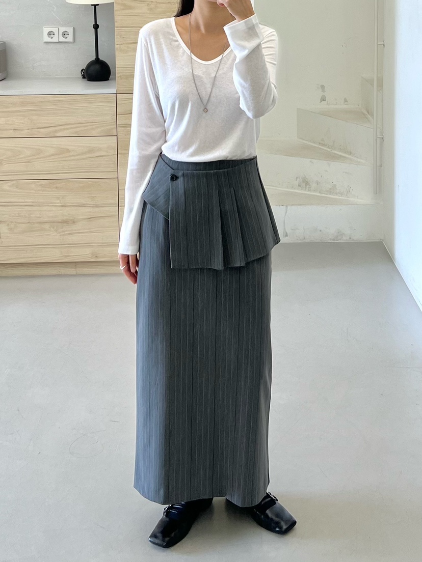 URBANE cloth韓國代購女士新款人氣時尚推薦休閑真品長裙URBANE cloth長裙