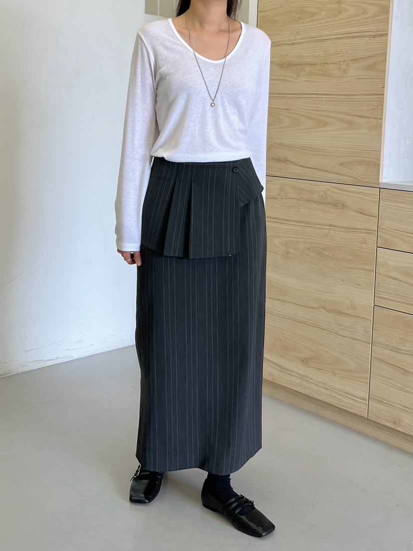 URBANE cloth韓國代購女士新款人氣時尚推薦休閑真品長裙URBANE cloth長裙