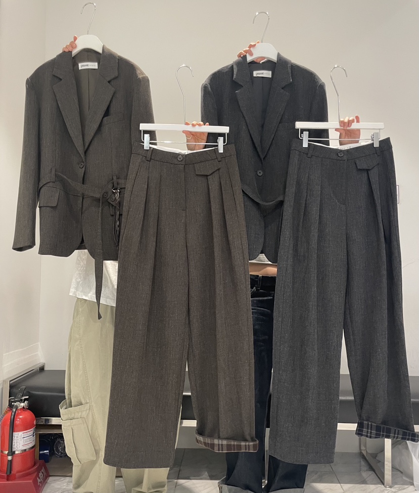 URBANE cloth韓國直郵女士新品熱賣推薦休閑人氣真品休閑褲URBANE cloth休閑褲