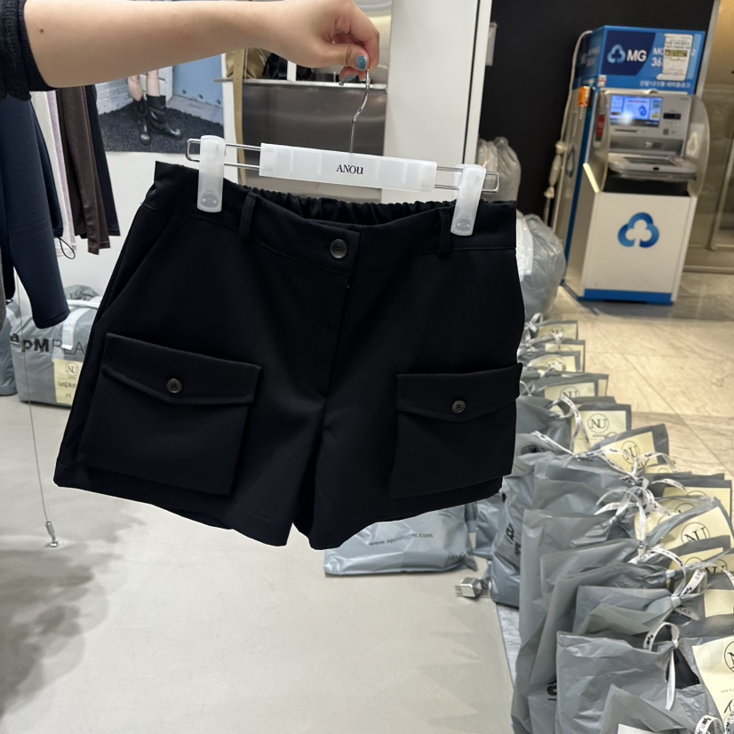 ANOU東大門代購女士新品休閑推薦時尚職業熱賣人氣真品短褲ANOU短褲圖色2