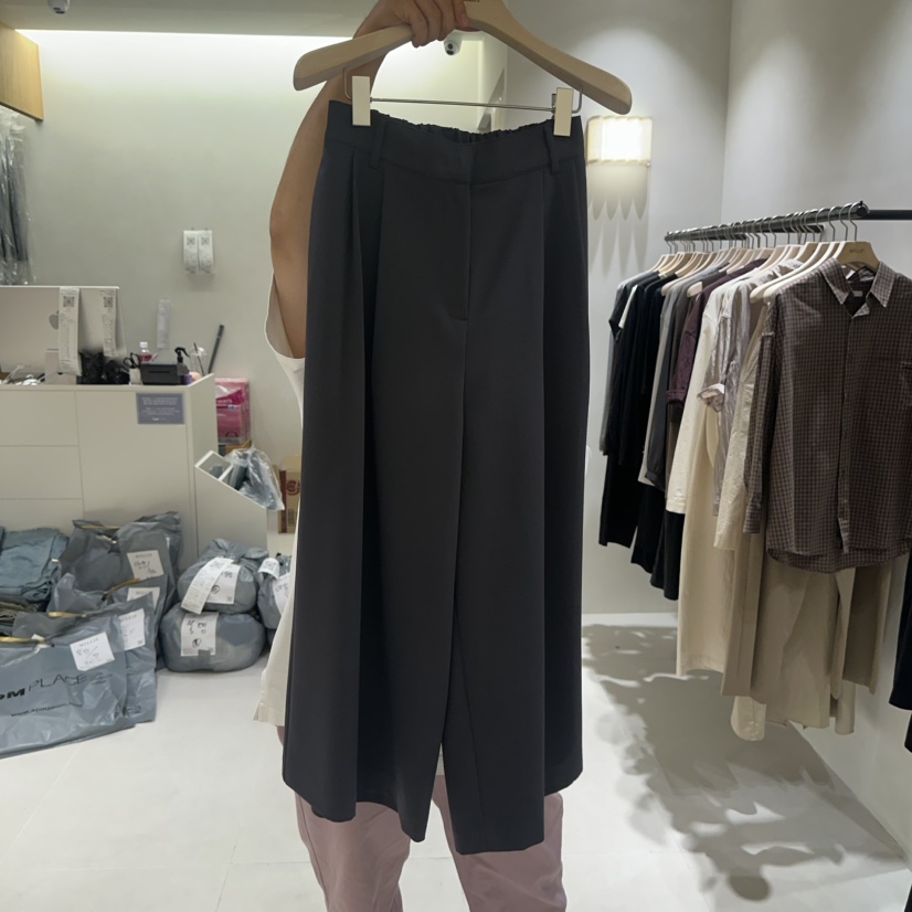 MILLIF東大門代購女士新品真品推薦職業人氣時尚休閑休閑褲MILLIF休閑褲圖色1墨色
