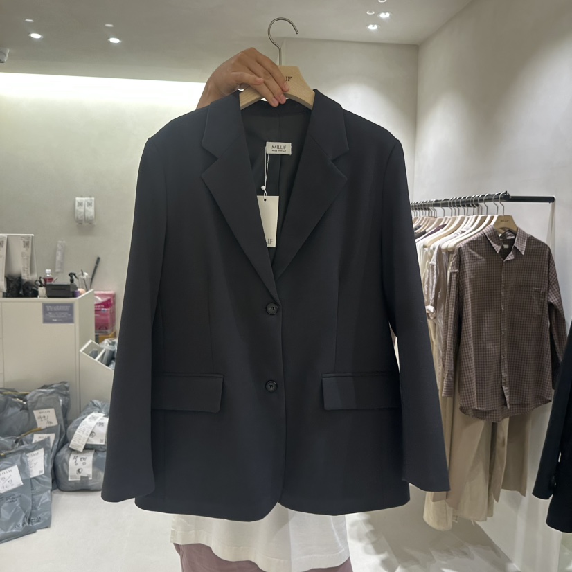 MILLIF東大門實拍女士新品休閑職業時尚人氣推薦西裝西服MILLIF西裝/西服圖色2