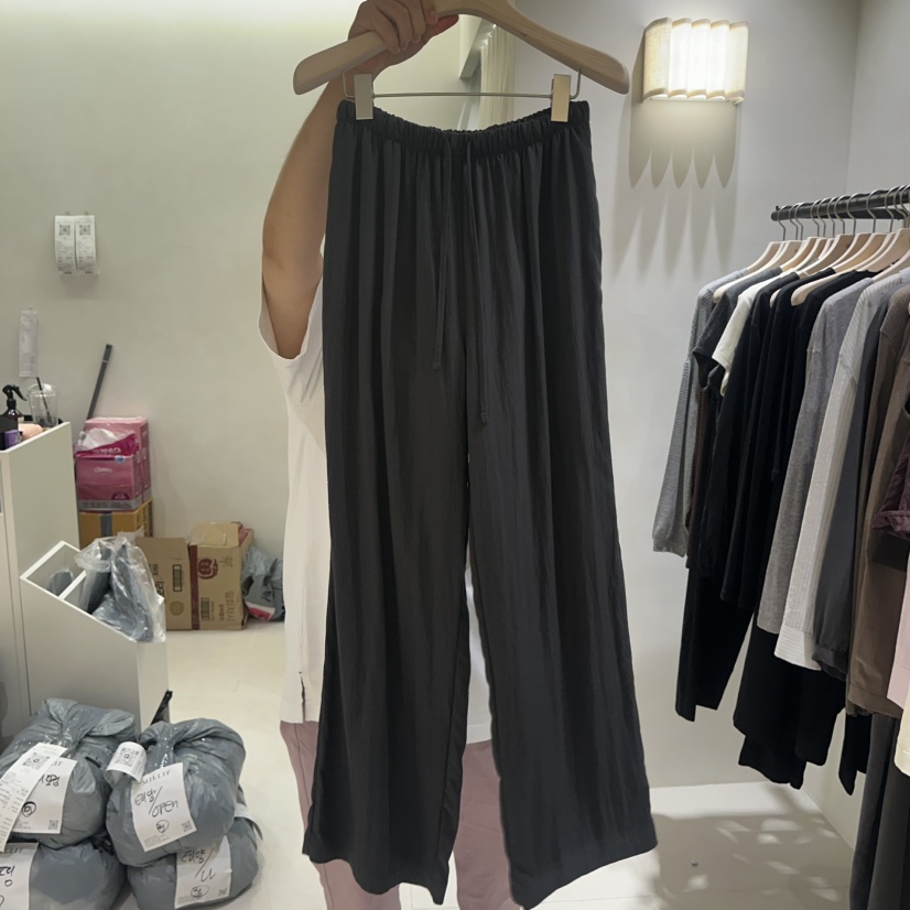 MILLIF韓國代購女裝新品時尚推薦真品職業休閑人氣休閑褲MILLIF休閑褲圖色2墨色