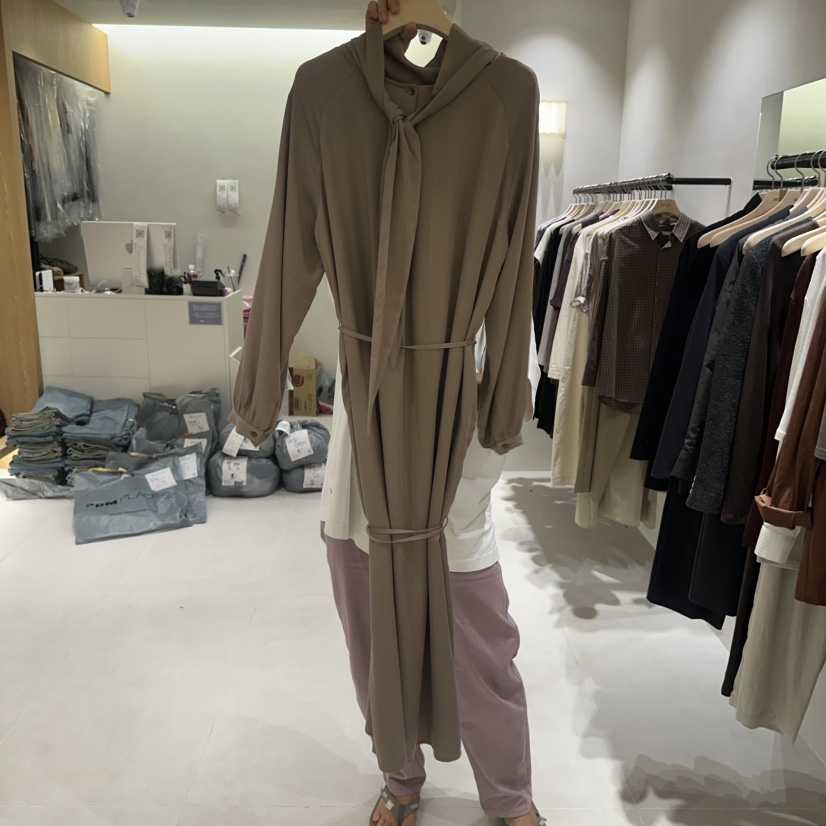 MILLIF東大門實拍女士新品人氣時尚休閑推薦熱賣連衣裙含繩MILLIF連衣裙