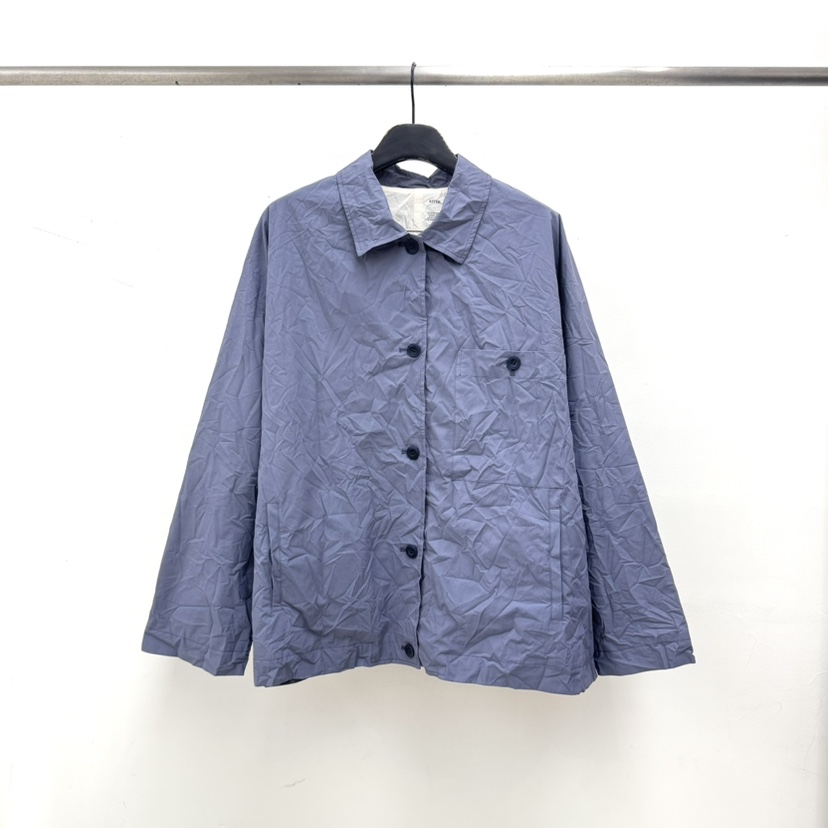 RIVER韓國代購女裝新品休閑推薦時尚人氣熱賣職業真品夾克WATER/RIVER夾克圖色1藍色