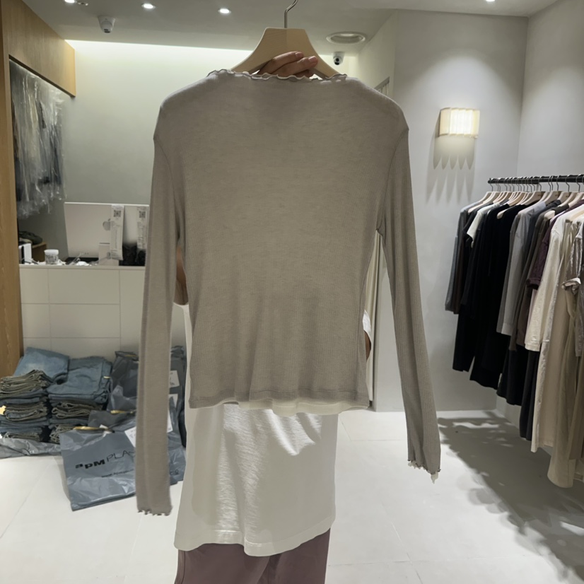 MILLIF東大門代購女裝新款時尚推薦真品職業休閑熱賣長袖T恤MILLIF長袖T恤
