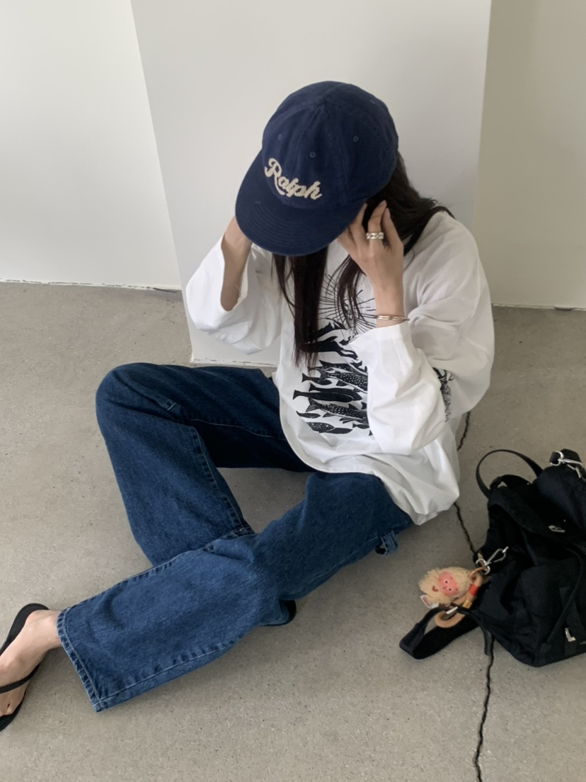 LE AVE韓國直郵女士新款人氣休閑推薦職業時尚熱賣長袖T恤LE AVE長袖T恤