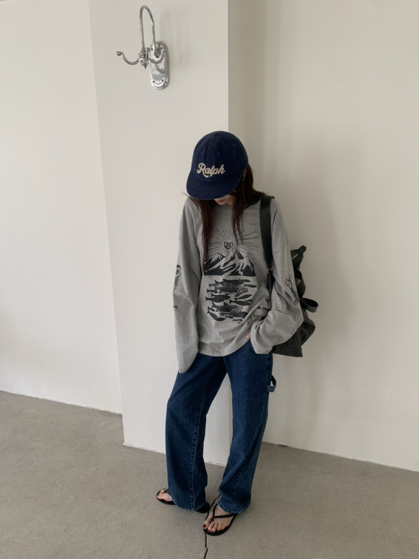LE AVE韓國直郵女士新款人氣休閑推薦職業時尚熱賣長袖T恤LE AVE長袖T恤