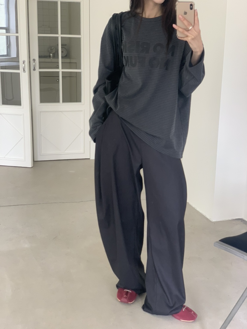 LE AVE韓國直郵女裝新款熱賣推薦人氣真品時尚休閑休閑褲LE AVE休閑褲