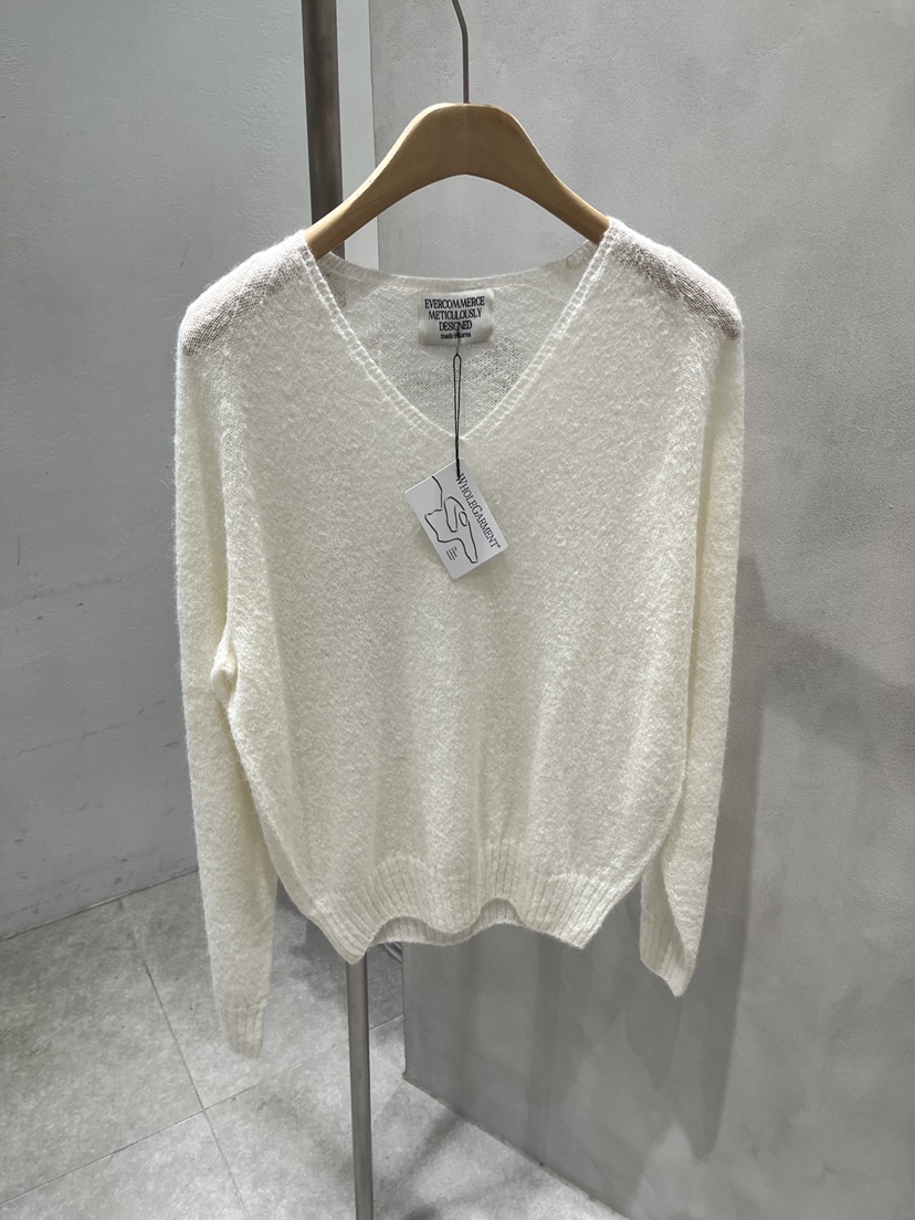 EVERCOMMERCE METICULOUSLY DESIGNED韓國直郵女裝新品熱賣針織衫羊駝毛EVERCOMMERCE METICULOUSLY DESIGNED針織衫圖色3