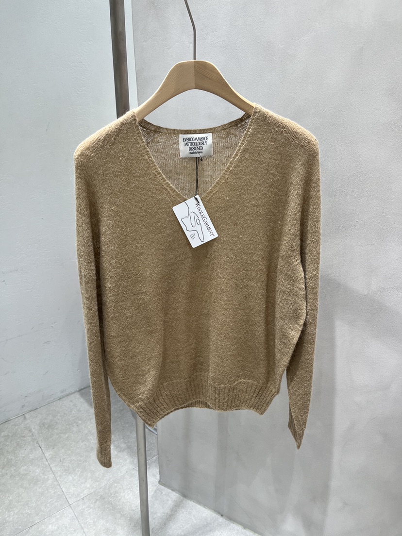 EVERCOMMERCE METICULOUSLY DESIGNED韓國直郵女裝新品熱賣針織衫羊駝毛EVERCOMMERCE METICULOUSLY DESIGNED針織衫圖色4