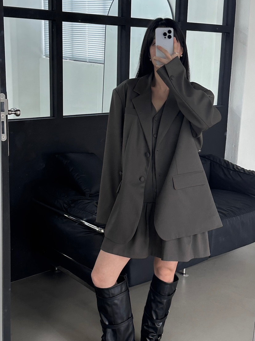 URBANE-P東大門實拍女士新款職業時尚熱賣休閑人氣西裝西服URBANE-P西裝/西服