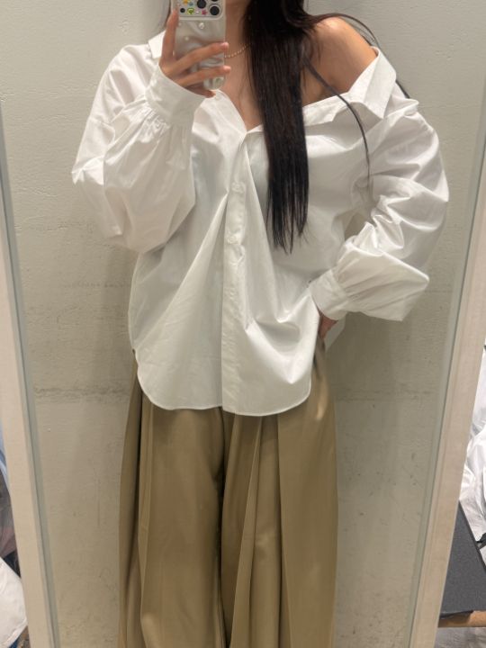 mars東大門代購女裝新品休閑時尚人氣職業襯衫蕾絲衫開衩mars襯衫/蕾絲衫