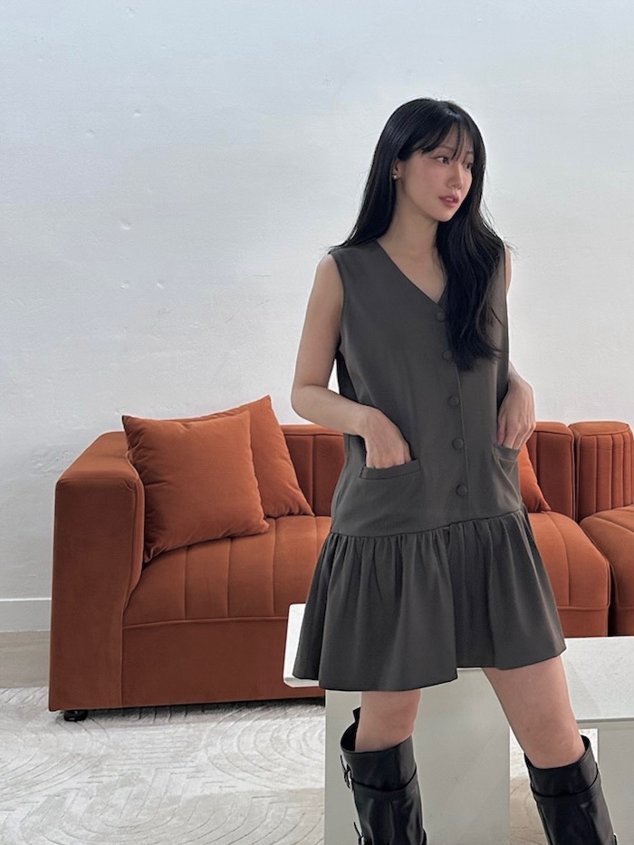 URBANE-P韓國直郵女裝新款職業時尚熱賣推薦真品人氣連衣裙URBANE-P連衣裙