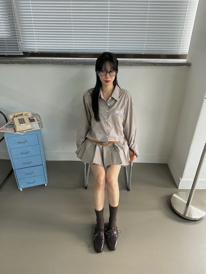 URBANE-P韓國代購女裝新款推薦真品熱賣人氣職業連衣裙OPSURBANE-P連衣裙