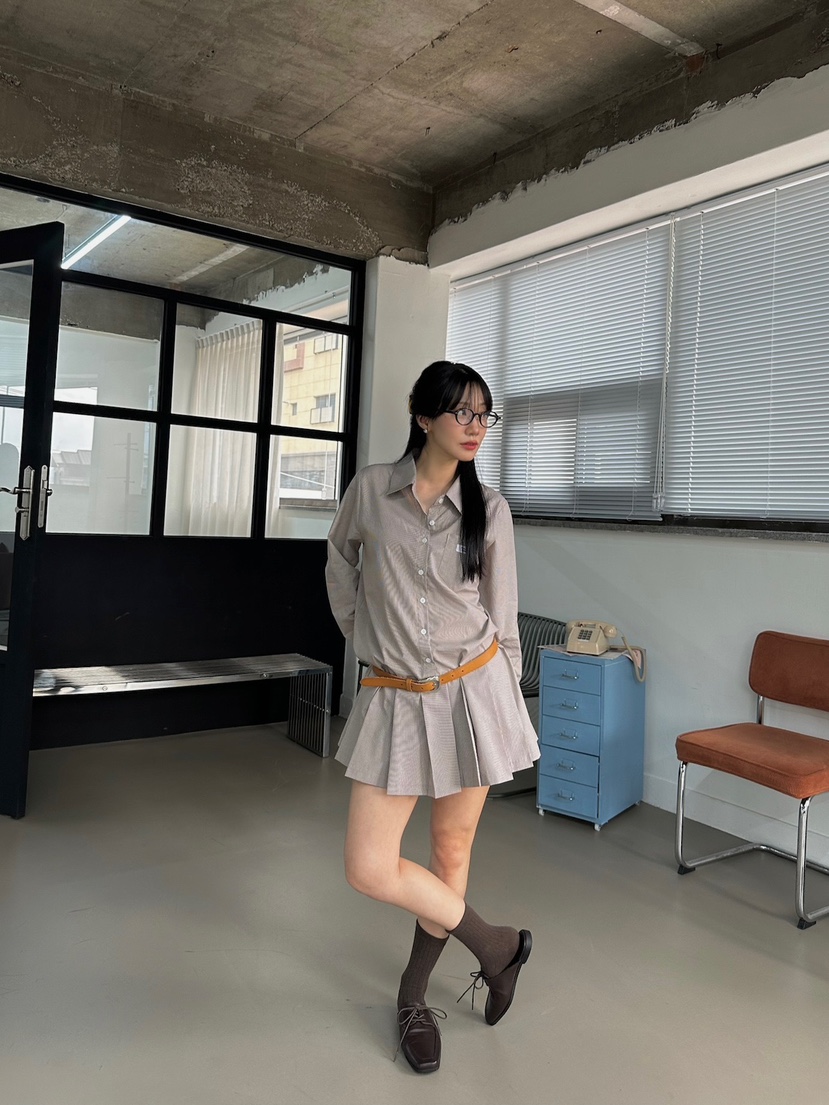 URBANE-P韓國代購女裝新款推薦真品熱賣人氣職業連衣裙OPSURBANE-P連衣裙