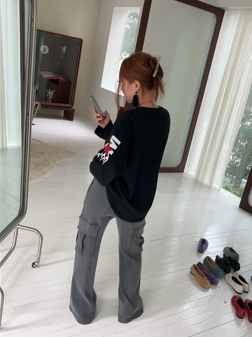 MADE-P韓國代購女裝新品休閑真品時尚人氣推薦熱賣長袖T恤MADE-P長袖T恤