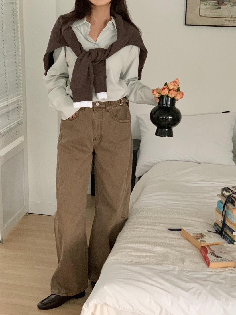 CM韓國直郵女裝新款推薦熱賣真品時尚休閑人氣休閑褲CM_centimeter休閑褲