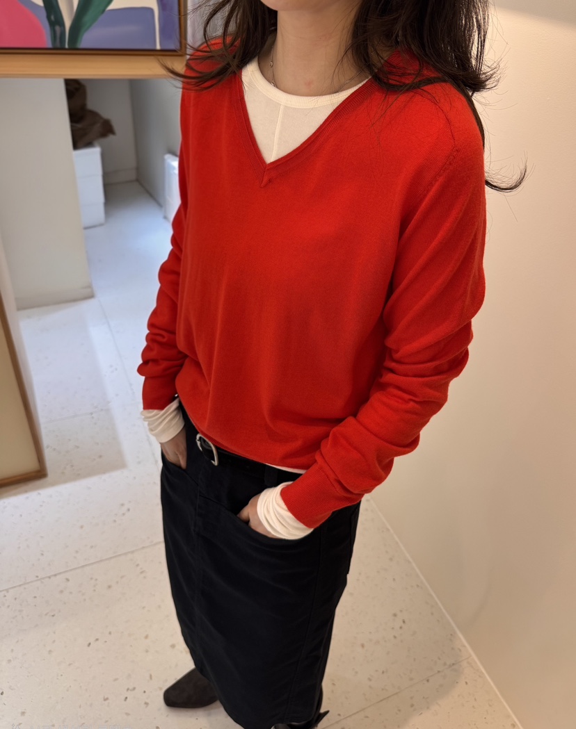 WEAUE SELVAGE東大門實拍女裝新品真品休閑職業人氣針織衫Weave Selvage針織衫