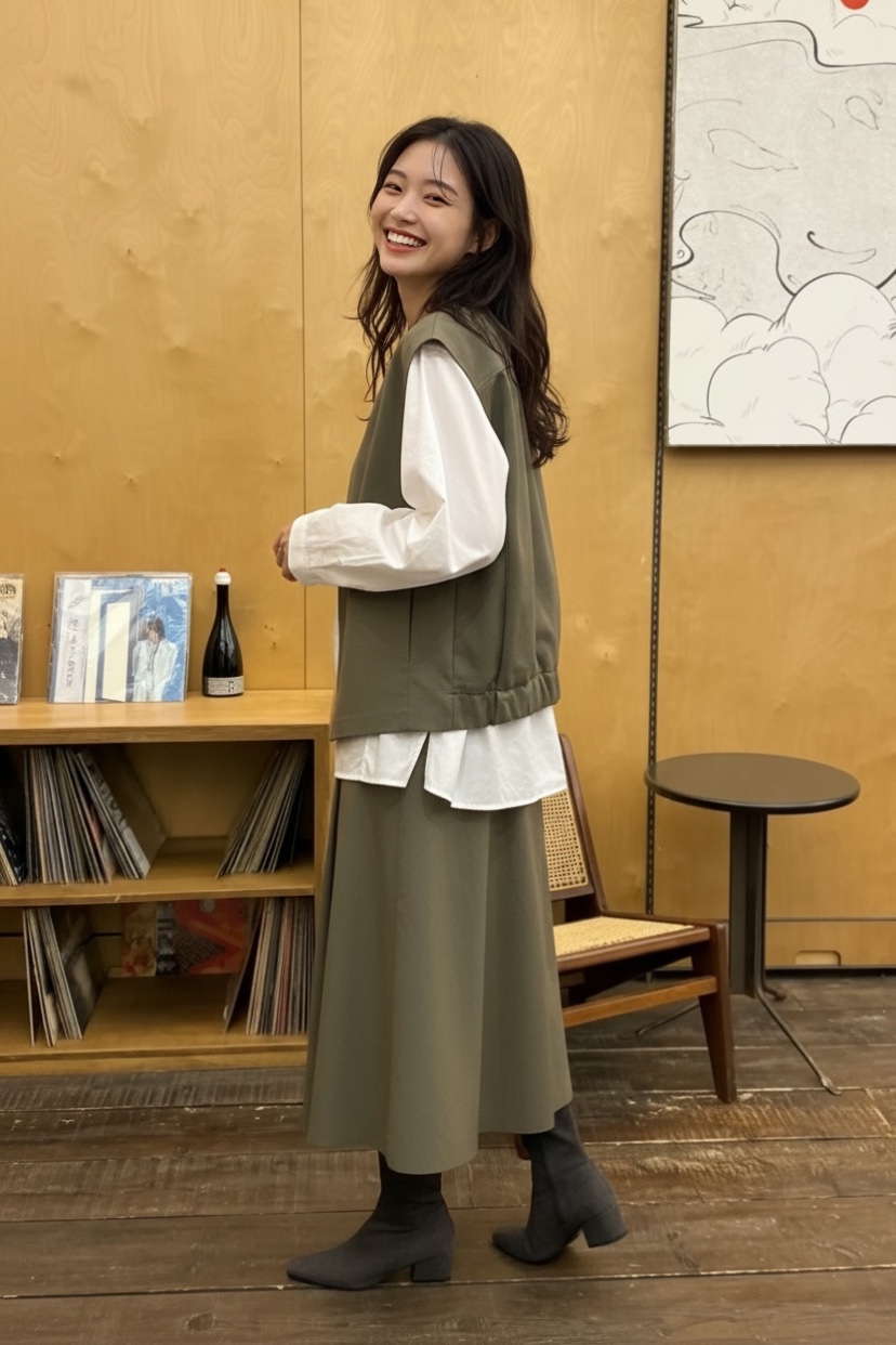 WEAUE SELVAGE東大門代購女士新款熱賣真品休閑職業馬甲Weave Selvage馬甲