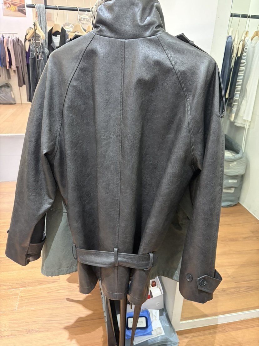 JADEMARKET東大門直郵女士新品推薦真品熱賣休閑夾克含腰帶JADE MARKET夾克