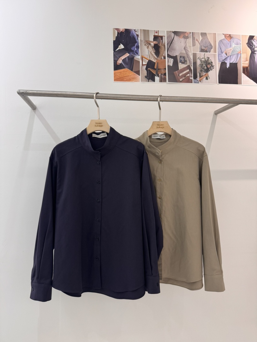 WEAUE SELVAGE東大門直郵女士新品熱賣休閑推薦襯衫蕾絲衫Weave Selvage襯衫/蕾絲衫