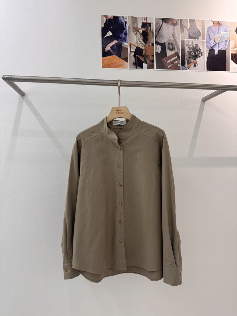 WEAUE SELVAGE東大門直郵女士新品熱賣休閑推薦襯衫蕾絲衫Weave Selvage襯衫/蕾絲衫圖色1