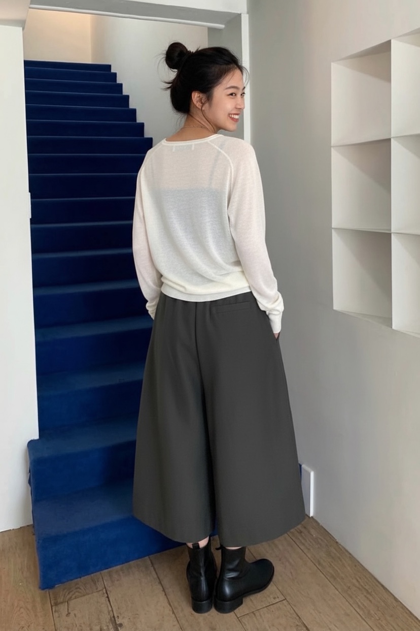 WEAUE SELVAGE東大門直郵女裝新品熱賣推薦休閑時尚休閑褲Weave Selvage休閑褲