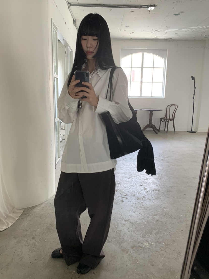 LOGARDEN韓國直郵女裝新款職業真品休閑熱賣時尚襯衫蕾絲衫LO GARDEN襯衫/蕾絲衫