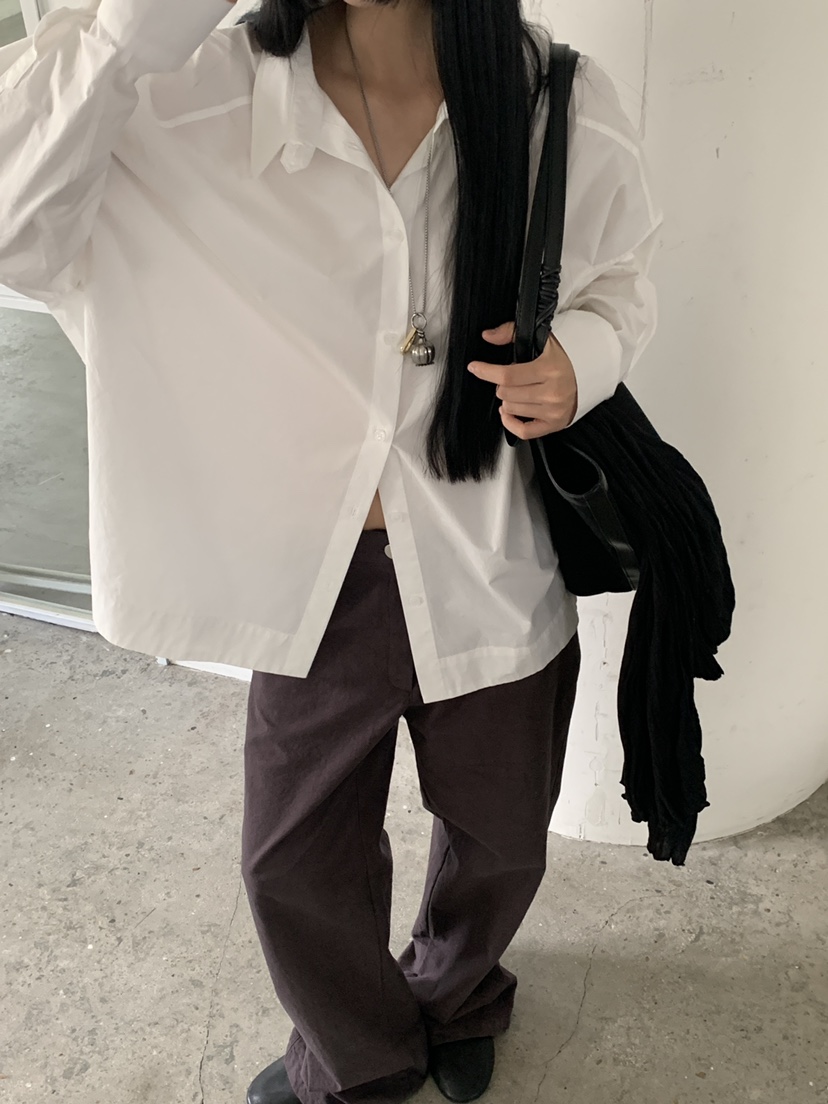 LOGARDEN韓國直郵女裝新款職業真品休閑熱賣時尚襯衫蕾絲衫LO GARDEN襯衫/蕾絲衫圖色2