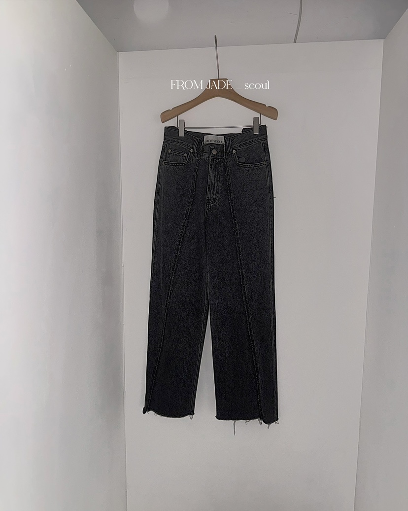 JADEMARKET韓國直郵女裝新品時尚人氣推薦牛仔褲不含腰帶JADE MARKET牛仔褲
