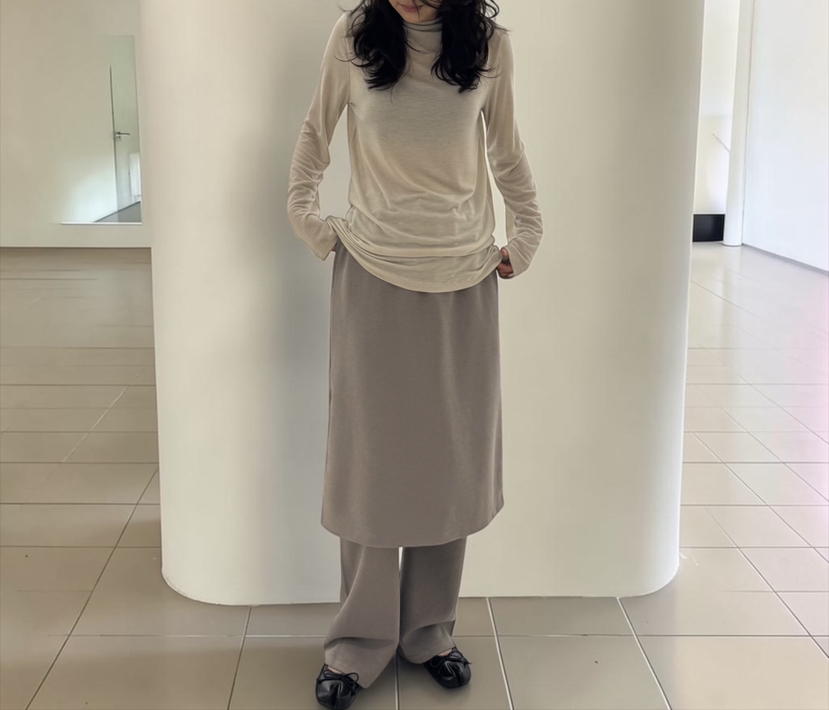 WEAUE SELVAGE東大門直郵女士新品真品職業人氣熱賣長袖T恤Weave Selvage長袖T恤
